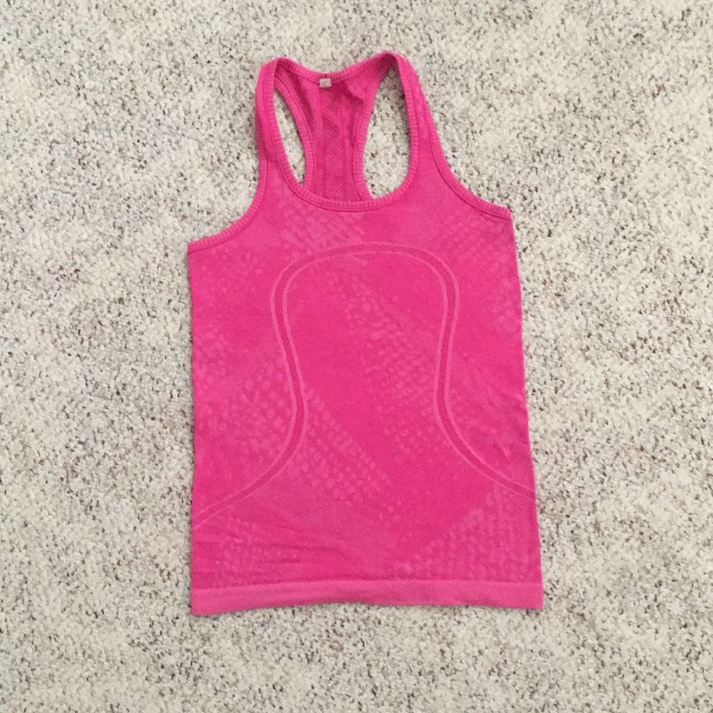Lulu Lemon tank top pink size 4